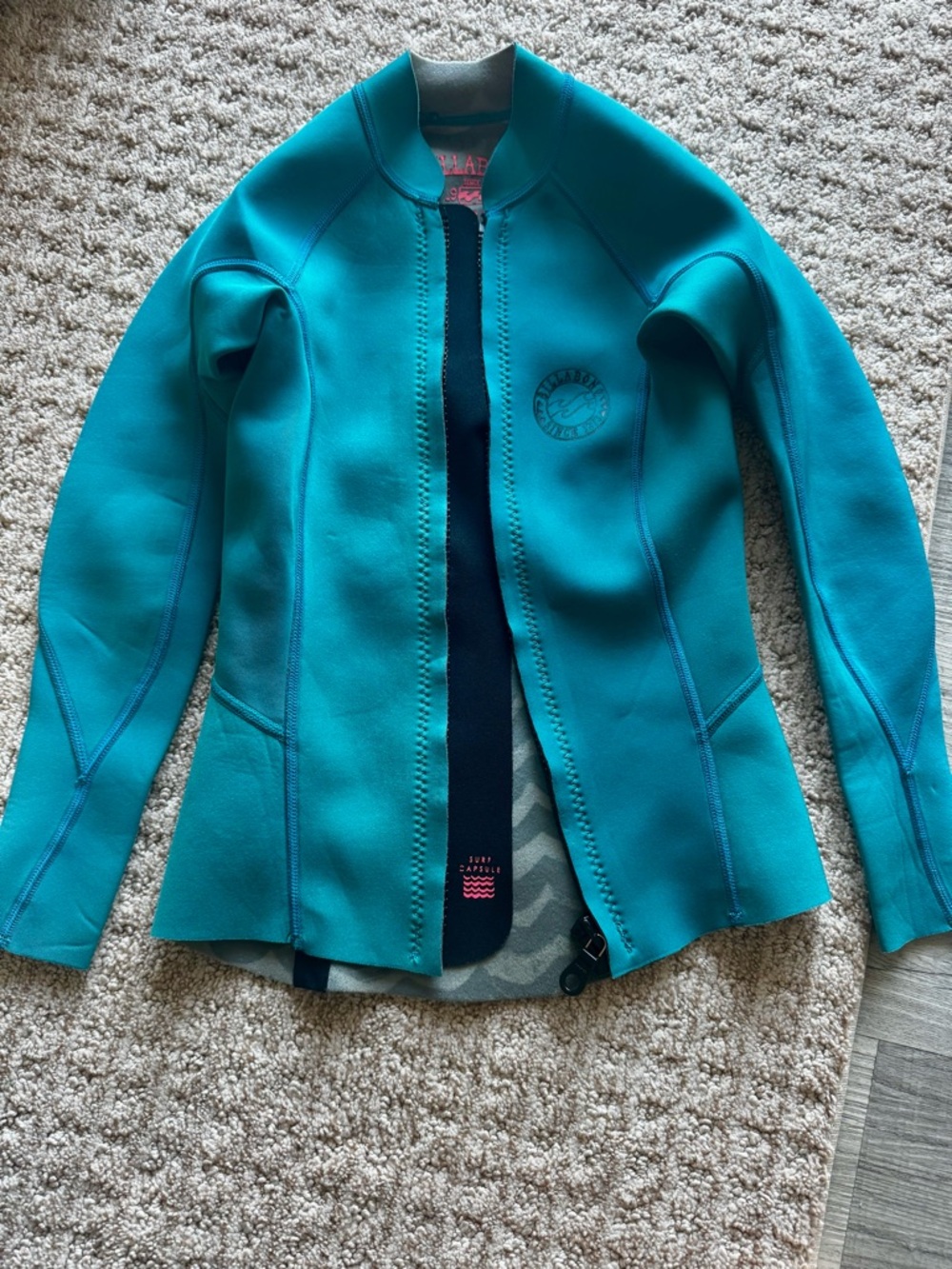 Billabong Surf Capsule Wetsuit peeky jacket size kids 8